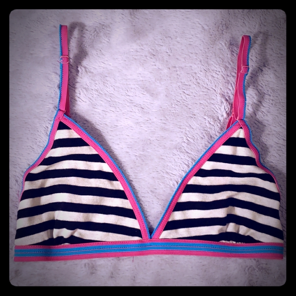 Striped Street Wear Bralette
